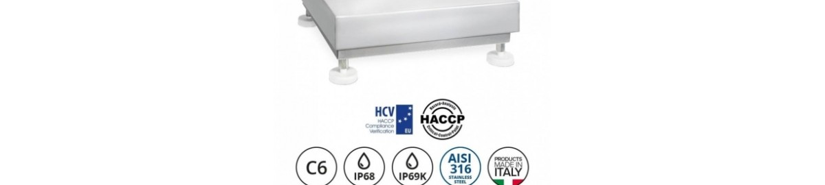 Le nuove bilance igieniche HYGIENX®