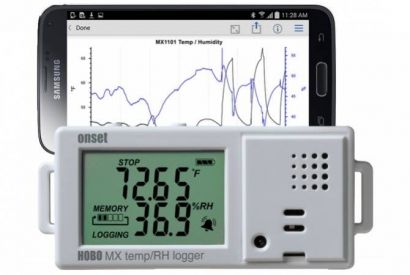Misurazione della temperatura con termometri e datalogger